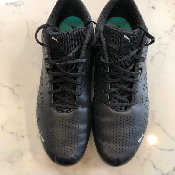Puma Mercedes AMG Petronas Drift Cat 5 Ultra II Black White Green Size 11.5 US - Picture 7 of 16